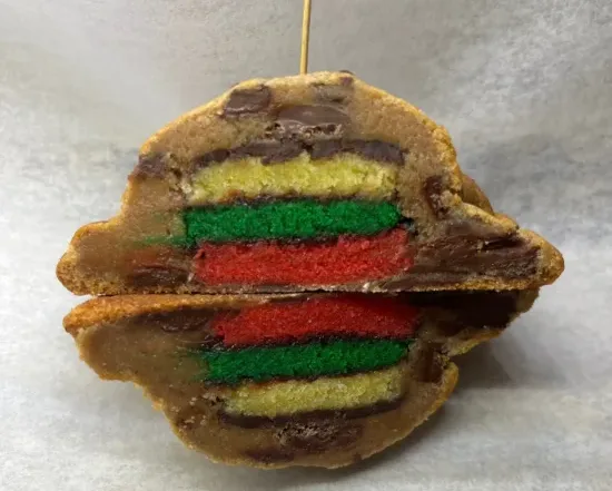 Stuffed Rainbow Cookie