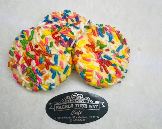 MINI Rainbow Sprinkle Cookies (3pcs)