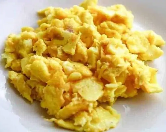 Tray of Scrambled Eggs