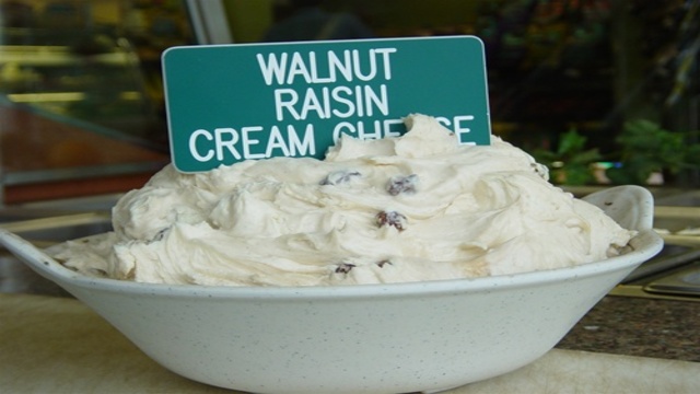 Walnut Raisin Cream Cheese